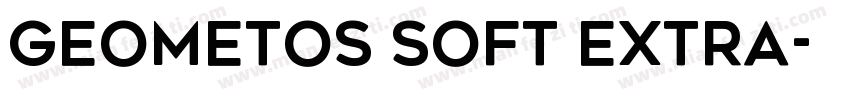 Geometos Soft Extra字体转换